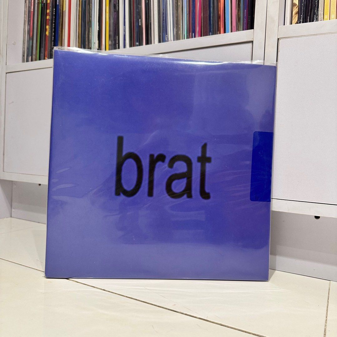 BRAT by Charli XCX Vinyl (Category: Vinyls) located in Paranaque City. Submitted by kckvr (Listing ID 1373353962, Image 1). Description: - unsealed - like new - no damages - blue picture disc - limited variant (3500 copies only).