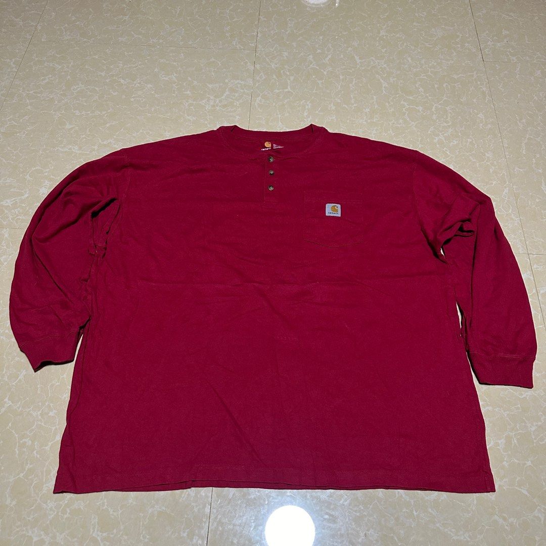 Carhartt K128 Maroon (Category: Tshirts & Polo Shirts ) located in Marilao. Submitted by gotemph (Listing ID 1387779605, Image 1). Description: maroon 29x31.