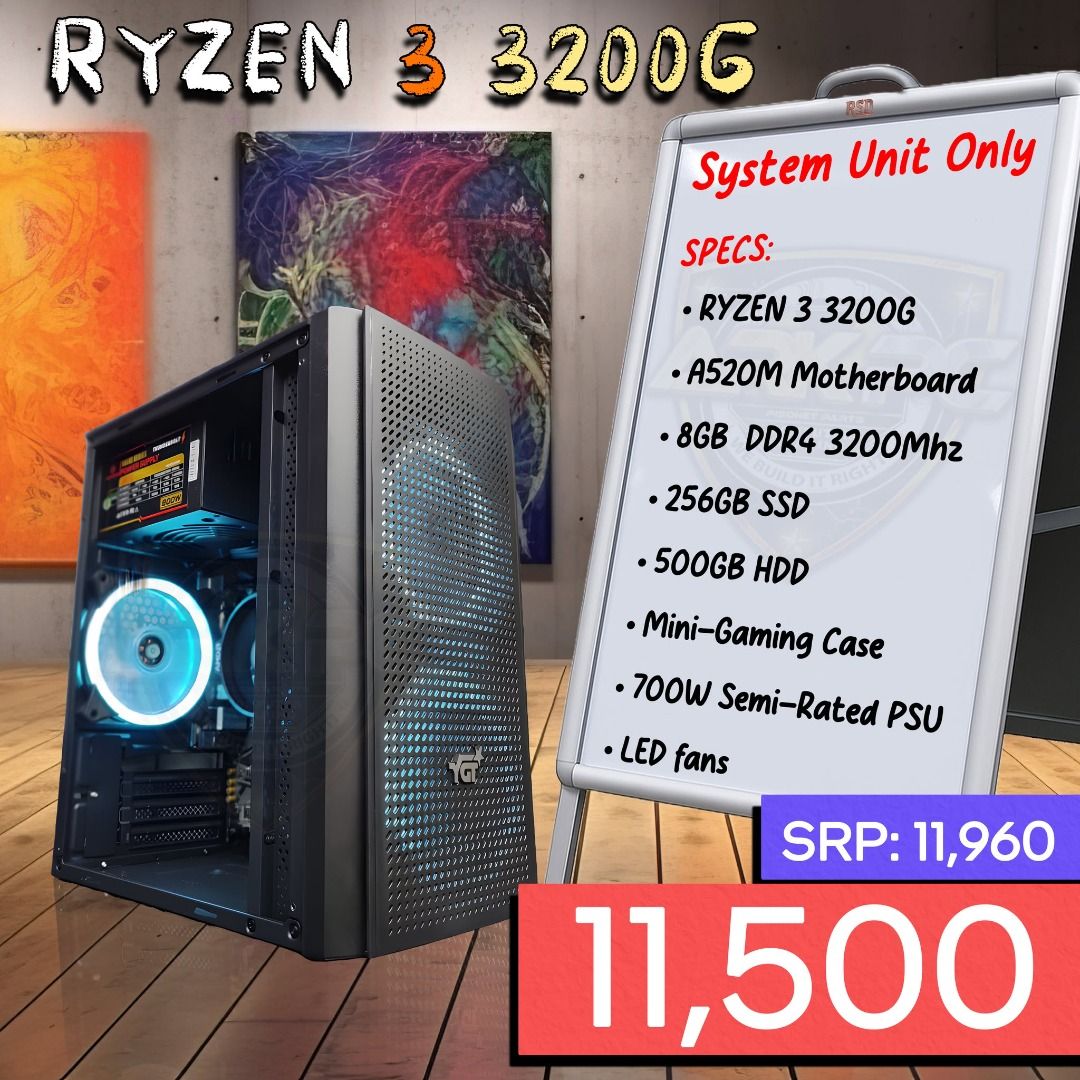 COMPUTER PACKAGE and SYSTEM UNIT, Computers & Tech, Desktops on Carousell