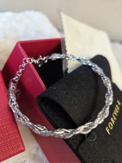 Forever K Timeless Bangle bracelet 編織手鍊 (Authentic, New, Made in Italy)64230164359554110