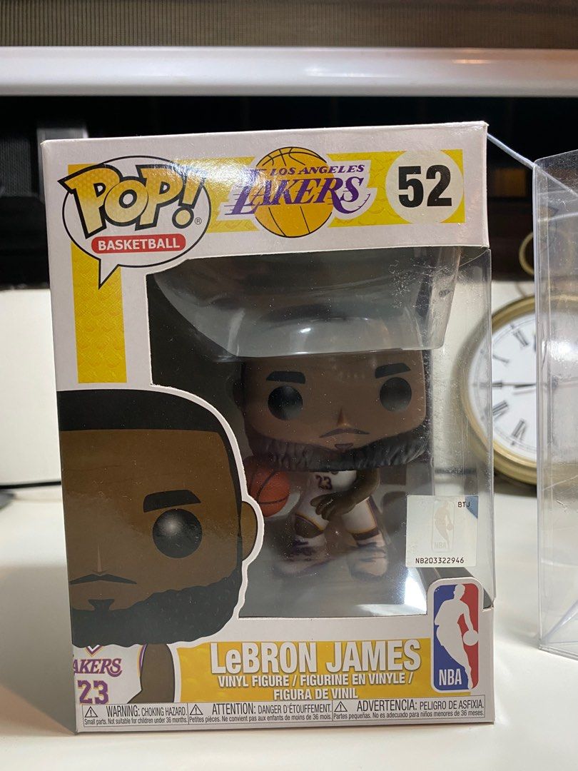 Funko Pop Lebron #52 White Jersey (Category: Designer & Blind Box Toys) located in Muntinlupa City. Submitted by goldinmygarage (Listing ID 1387905976, Image 1). Description: .