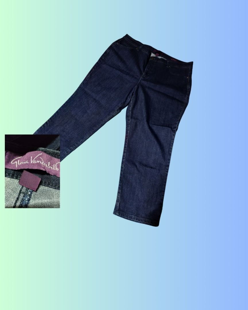 Gloria Vanderbilt straight cut jeans (Category: Jeans) located in Mandaluyong City. Submitted by msdeclutterfinds (Listing ID 1387828632, Image 1). Description: Straight cut, dark blue washed jeans Waist: 42 to 44 inches stretchable Length: 39 inches .