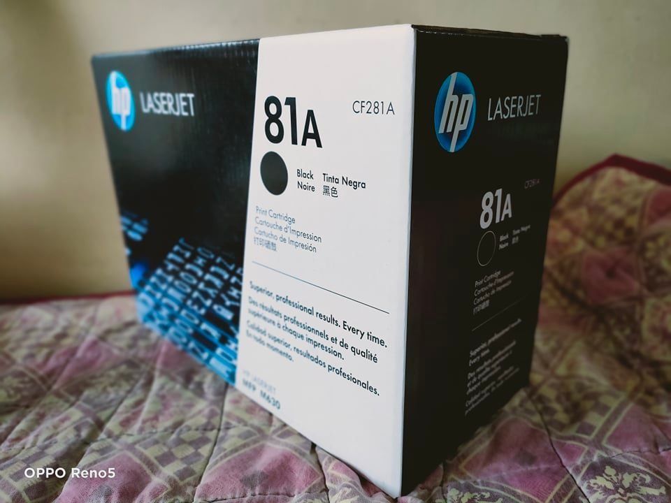 HP 81A Black Original LaserJet Toner Cartridge, CF281A, Computers ...