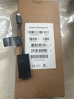 HP USB-C to VGA 轉接器