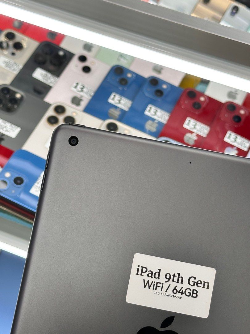iPad 9th Gen 64GB Wifi Only No Issue (Category: iPad) located in Pasig City. Submitted by fairgadgetshop (Listing ID 1387803797, Image 2). Description: Buy • Sell • Trade • Swap Legit Seller w/ Physical Store Mabilis Kausap / Pass sa Scammer RFS: Buy and Sell 😊 Installment via Credit Card, GGives, Gcredit, SPaylater and Billease with additional interest We accepting Brandnew or Secondhand iPad 9th Gen 64GB Wifi Only No Issue Working Truetone/fin