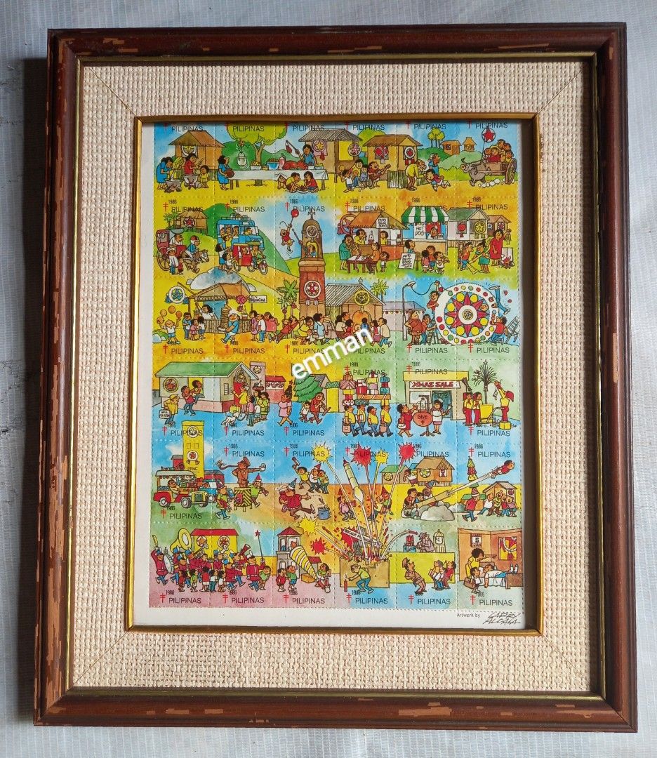 Larry Alcala stamp (Category: Stamps & Prints) located in Muntinlupa City. Submitted by voltlovebird (Listing ID 1387901522, Image 1). Description: sale plus sf....
