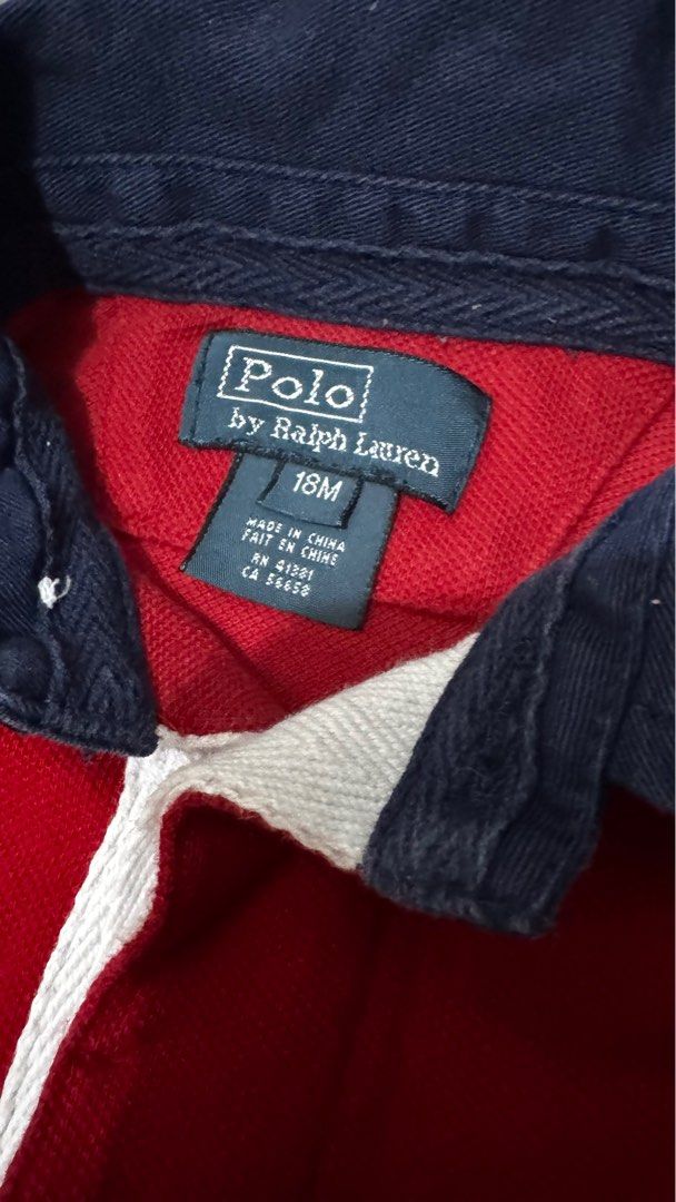 Polo Ralph Lauren 18M (Category: Babies & Kids Fashion) located in Marikina City. Submitted by gisellexx (Listing ID 1387868538, Image 2). Description: Polo Ralph Lauren 18M on tag.