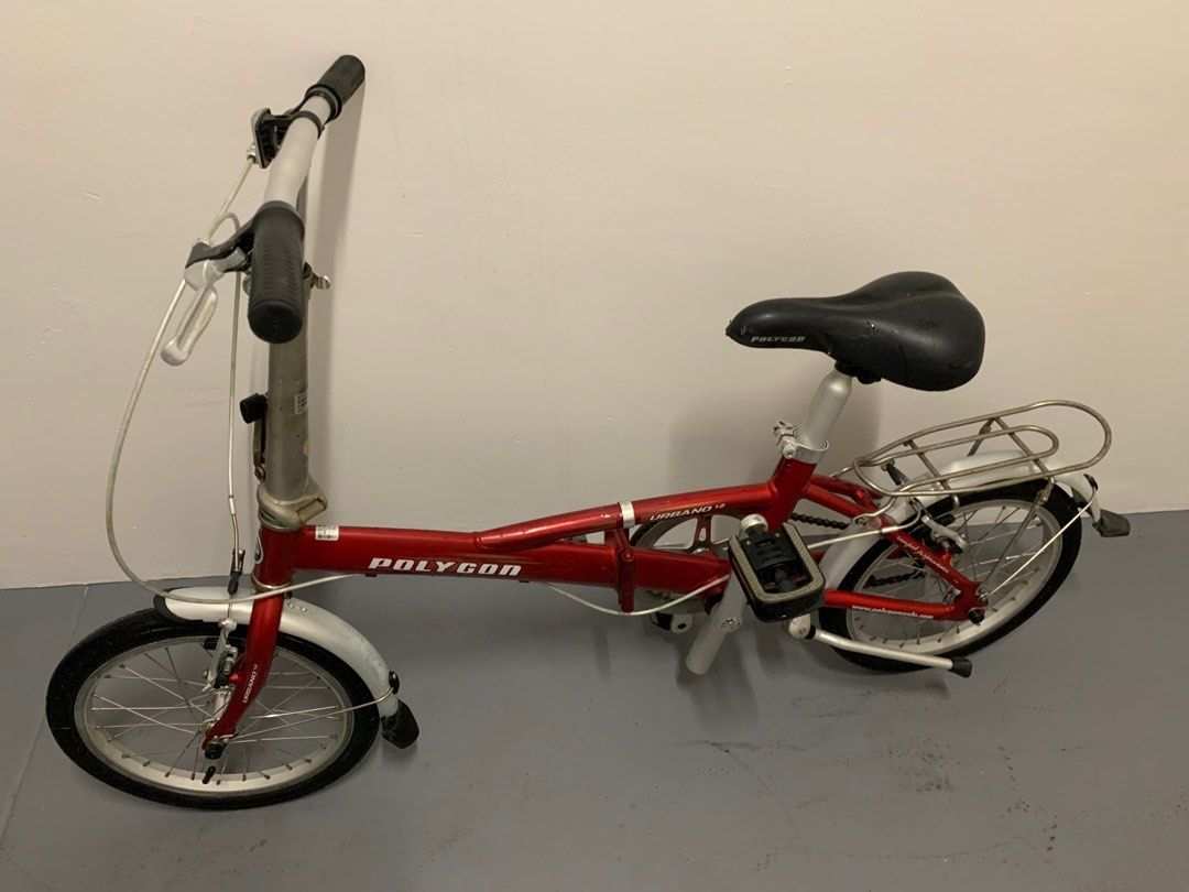Polygon Urbano i3 Folding Bike (20-inch wheels), Sports Equipment