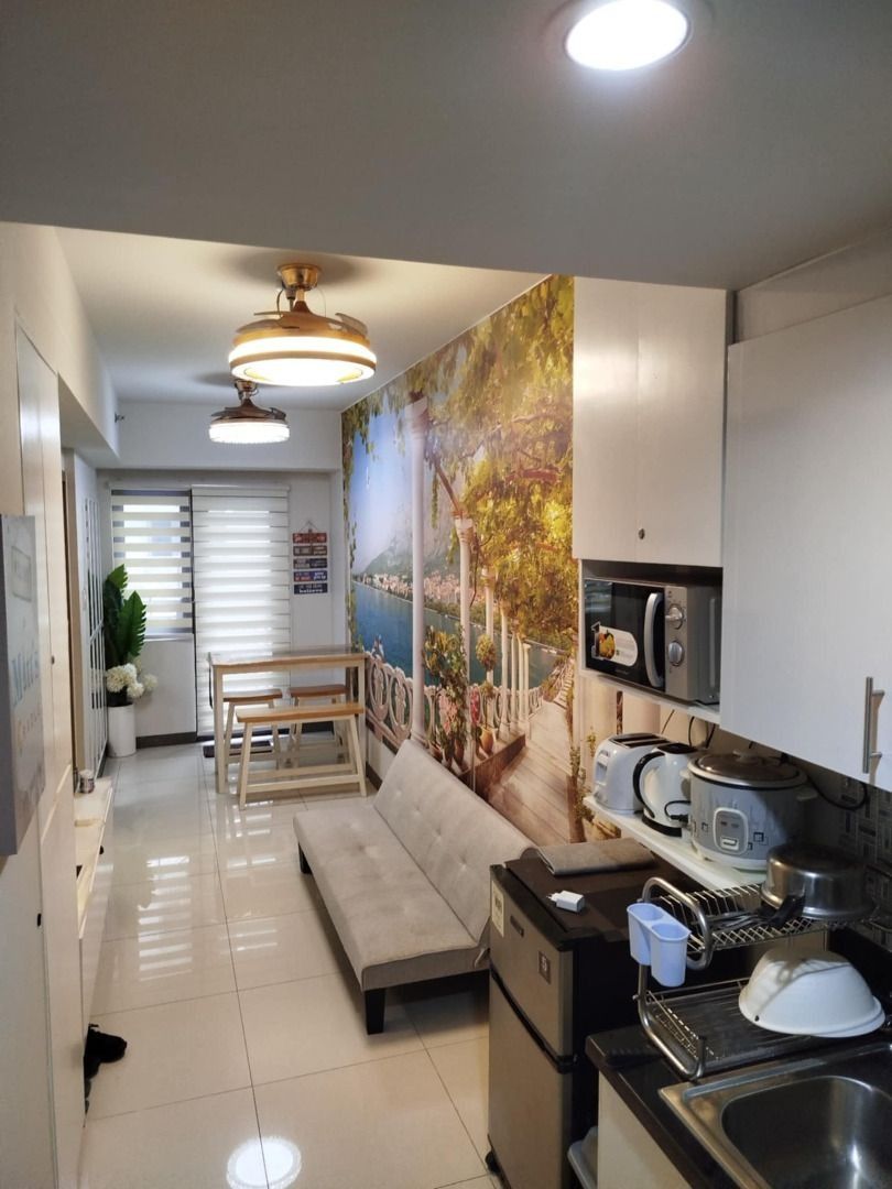S Residences 1BR Unit For Rent - WITH PARKING (Category: Apartments & Condos) located in Las Pinas. Submitted by rogelio_sama (Listing ID 1387761836, Image 1). Description: • 1 Bedroom with Balcony facing Swimming pool • 26 sqm Fully Furnished • With Parking Space Terms and Condition: • P26,000 inclusive of association dues – With Parking • P20,000 inclusive of association dues – Without Parking • Minimum of 6 months lease contract • 1 month adva