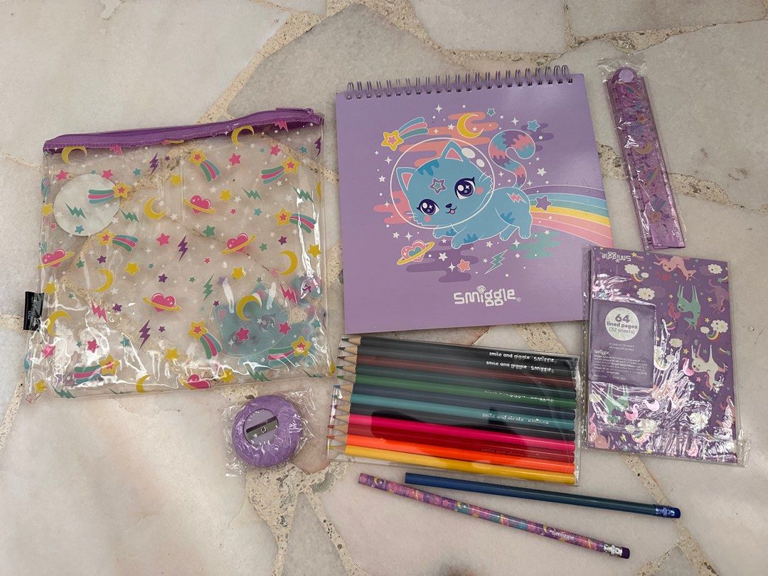 Smiggle Stationery Set (Category: Stationery & School Supplies) located in Singapore. Submitted by 7rainbow7 (Listing ID 1387833424, Image 1). Description: Convenient location can be arranged or by mail .