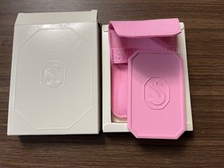 Swarovski VIP 禮品 粉紅色隨身鏡 pink pocket mirror64231874833410110