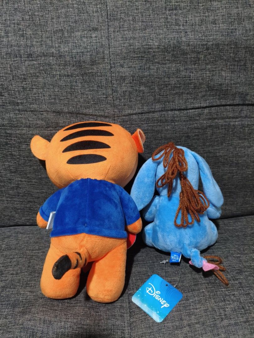 Tiger and Eeyore (Category: Plushies & Soft Toys) located in San Juan City. Submitted by deybed (Listing ID 1387879138, Image 2). Description: Both for 100.