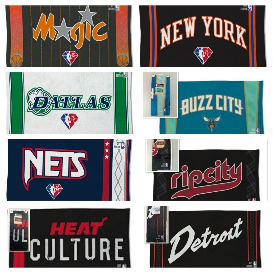 【🏀店主推介🏀】WinCraft 各款特價城市款NBA毛巾 , 男裝, 運動服裝 - Carousell