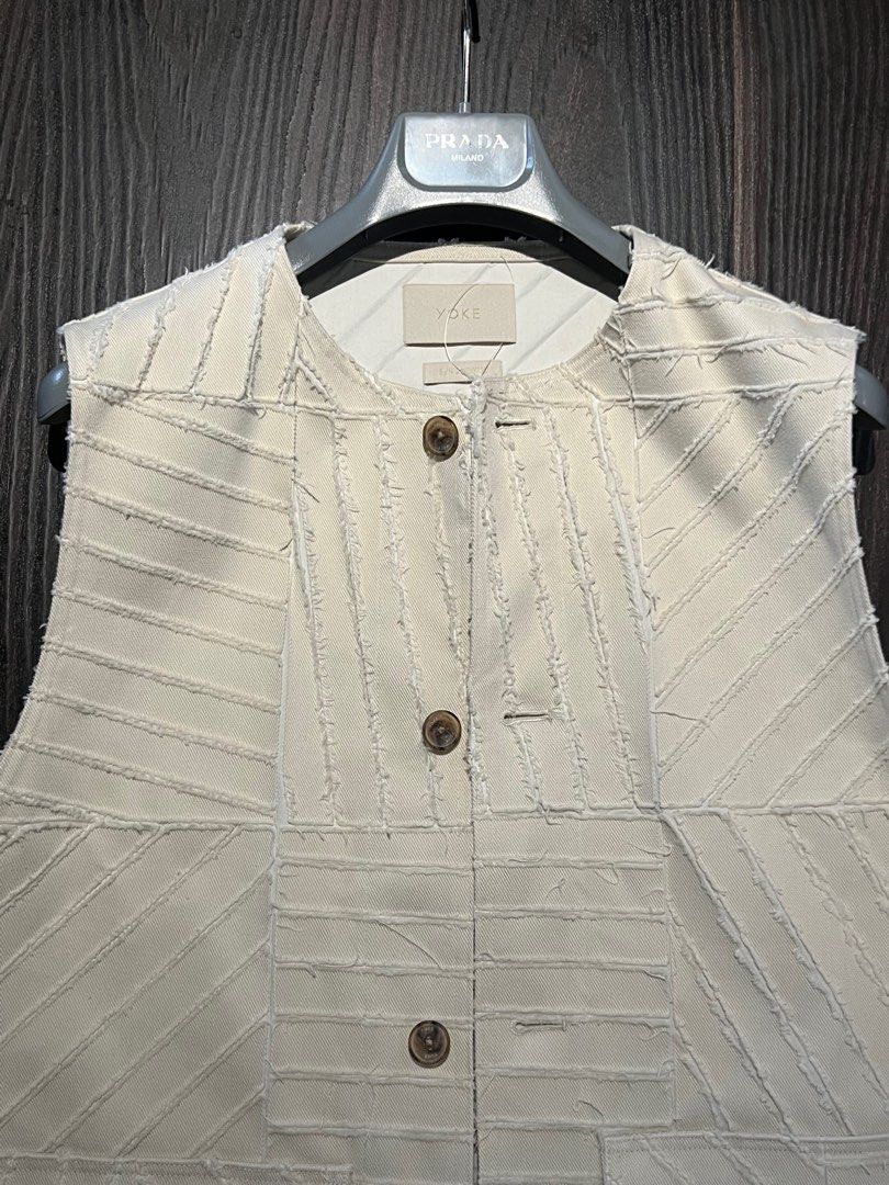 トップス YOKE24ss BONDING OPAL WORK VEST ヨーク24SS BONDING OPAL WORK VEST style.2024.2.23 | 4294 | mark
