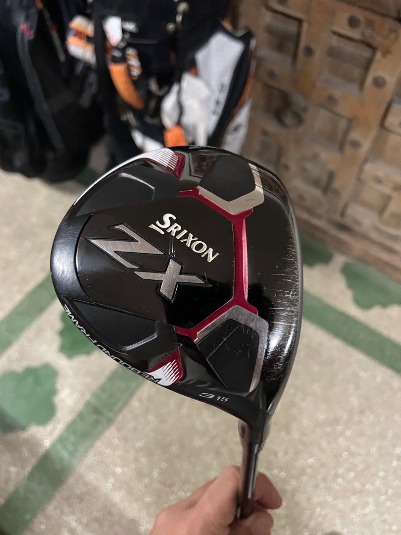 3 wood Srixon zx (Category: Golf) located in Manila. Submitted by kyleramooos (Listing ID 1387960874, Image 1). Description: Srixon zx 3 wood Tour ad MJ 7s shaft With orig headcover.