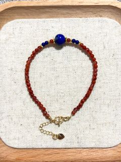 青金石南紅瑪瑙手鏈64222830440835110