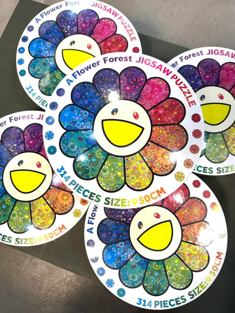 A Flower Forest Jigsaw Puzzle 314ピース Takashi Murakami A Flower Forest Jigsaw Puzzle 314pieces