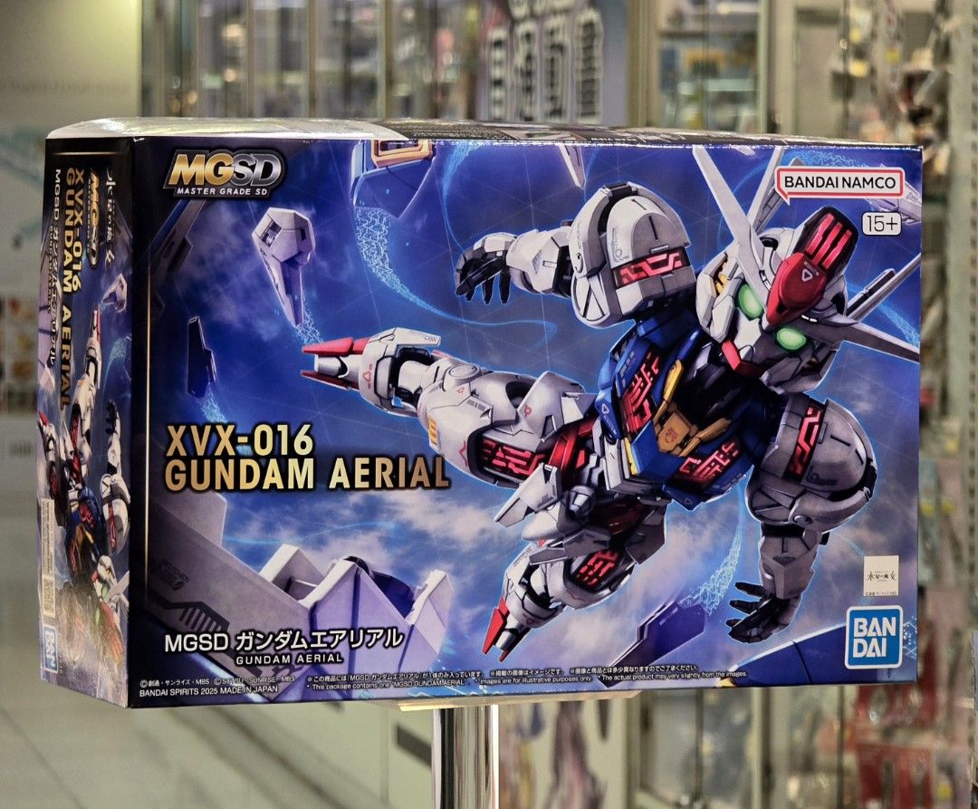 日通動畫Bandai 4573102688460 MGSD XVX-016 Gundam Aerial 風靈
