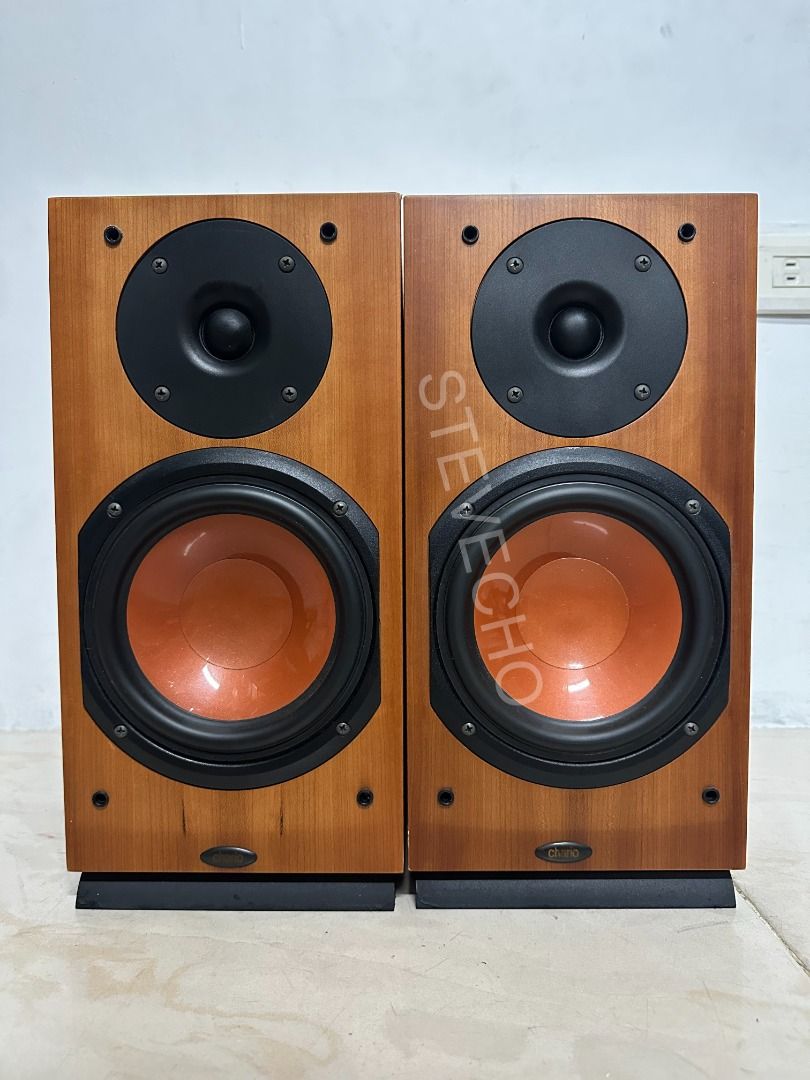 義大利製Chario Silverette 200 高保真二音路書架喇叭看電影聽