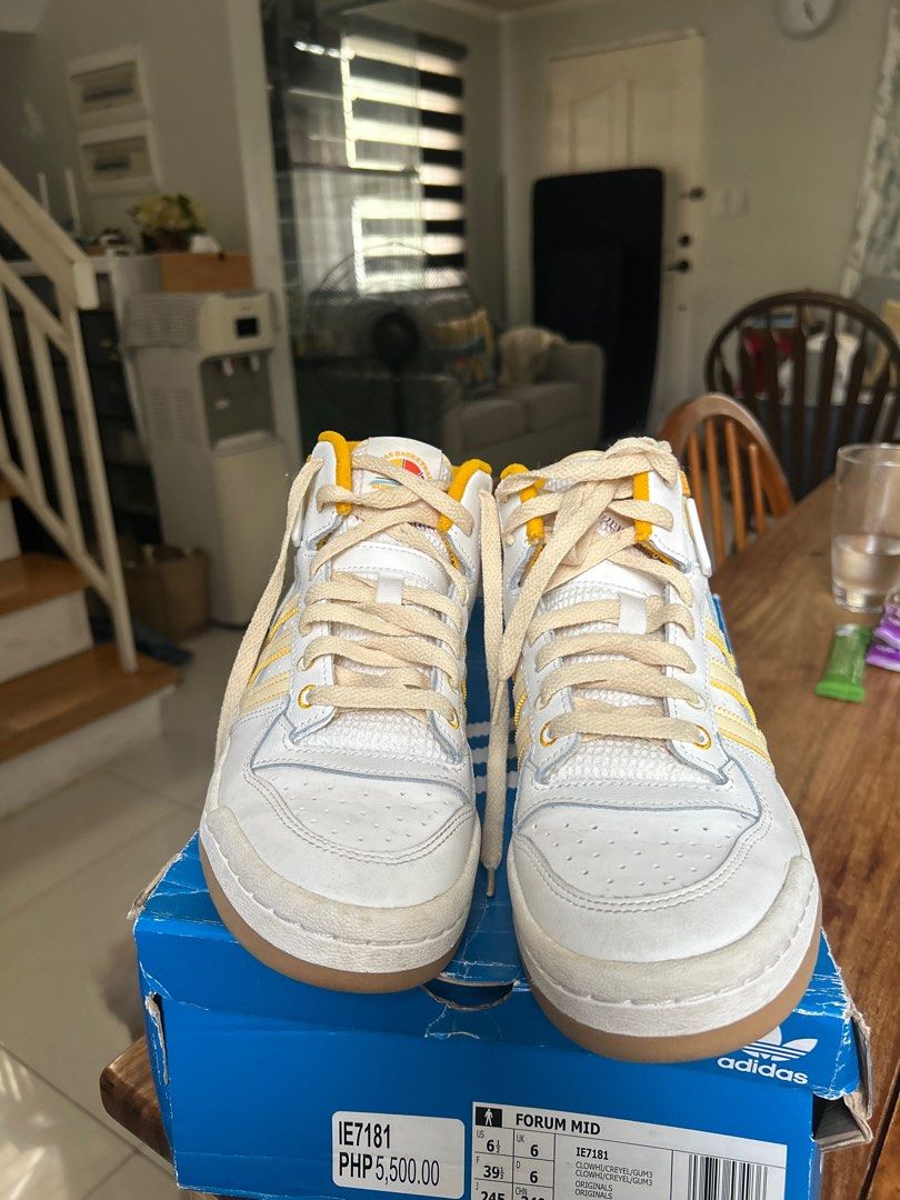 Adidas Sneakers Midi Forum (Category: Sneakers) located in Cavite. Submitted by astjo (Listing ID 1388029397, Image 2). Description: used a few times only RFS - hindi na kasya sa anak ko In very good condition Location: Bacoor Cavite SF c/o Buyer.
