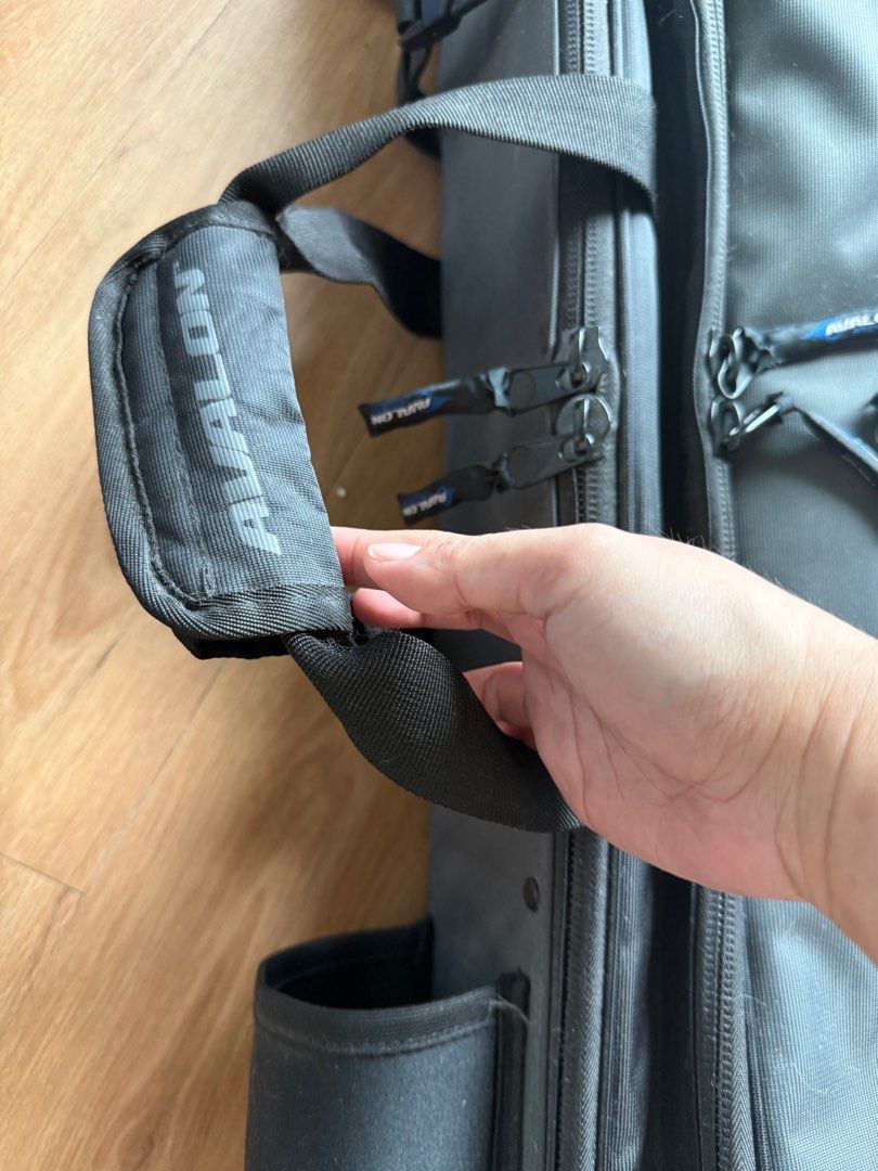 Avalon Archery Hardshell backpack (Category: Other Sports Equipment and Supplies) located in Mandaluyong City. Submitted by maricris.sn (Listing ID 1387949866, Image 2). Description: Fixed price. Bought for $150 for the item + oversized shipping from US. Used about 5x. RFS: too heavy for me as a short female. Might as well use a rolling hard case. • Hard shell backpack provides better protection than soft sided cases • Seperate stabilizer and V-b