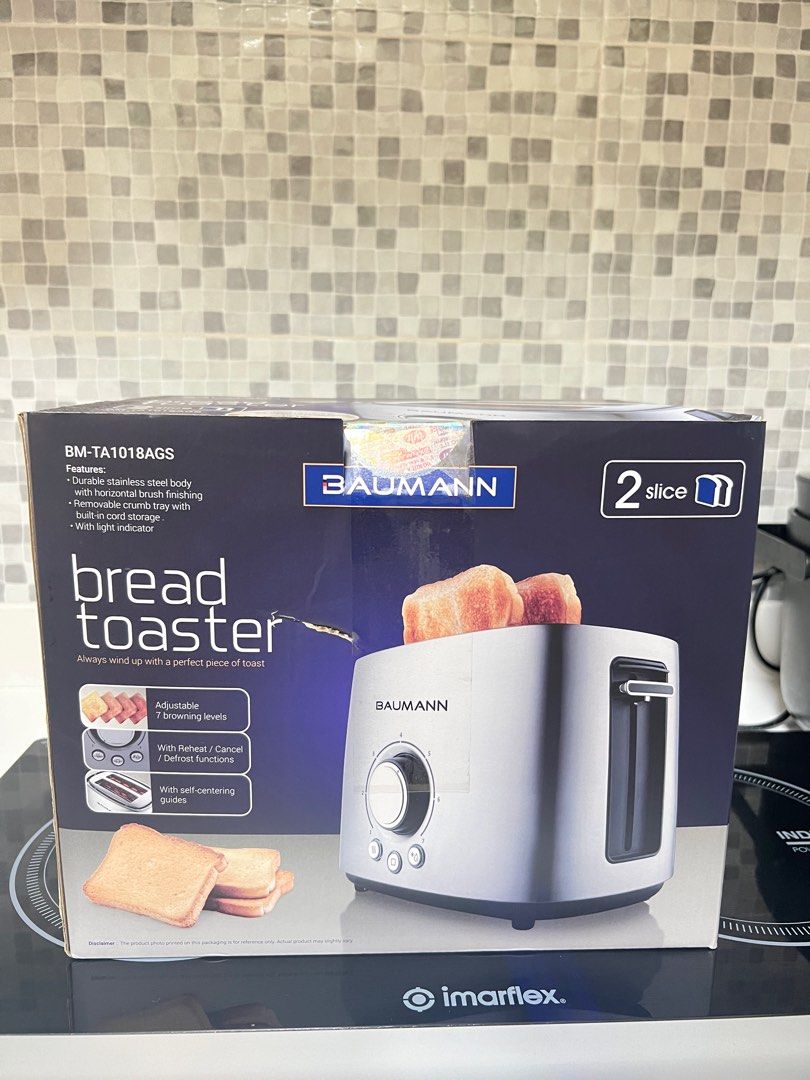Baumann Bread Toaster (Category: Ovens & Toasters) located in Cainta. Submitted by bellyshops (Listing ID 1387973311, Image 1). Description: Baumann Bread Toaster Brand new, Never used RFS: won during an event and need funds Slightly Negotiable!.
