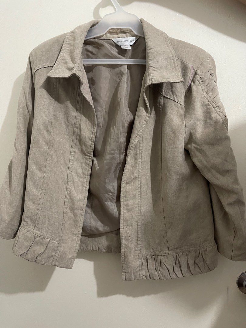 Christopher & Banks Jacket (Category: Coats, Jackets and Outerwear) located in Taytay. Submitted by preloved___items (Listing ID 1387973374, Image 1). Description: Size: Small.