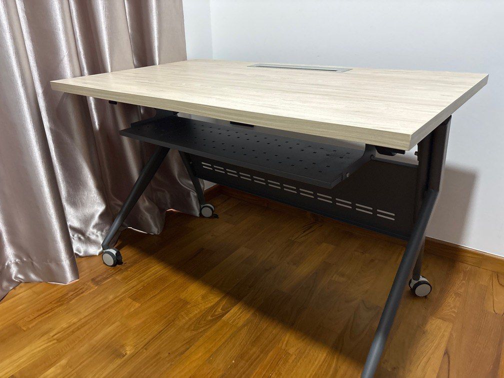 Computer study table, Furniture & Home Living, Furniture, Tables & Sets ...