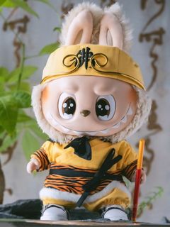 Labubu Jump for Joy (OR) Dress Be Latte, Hobbies & Toys