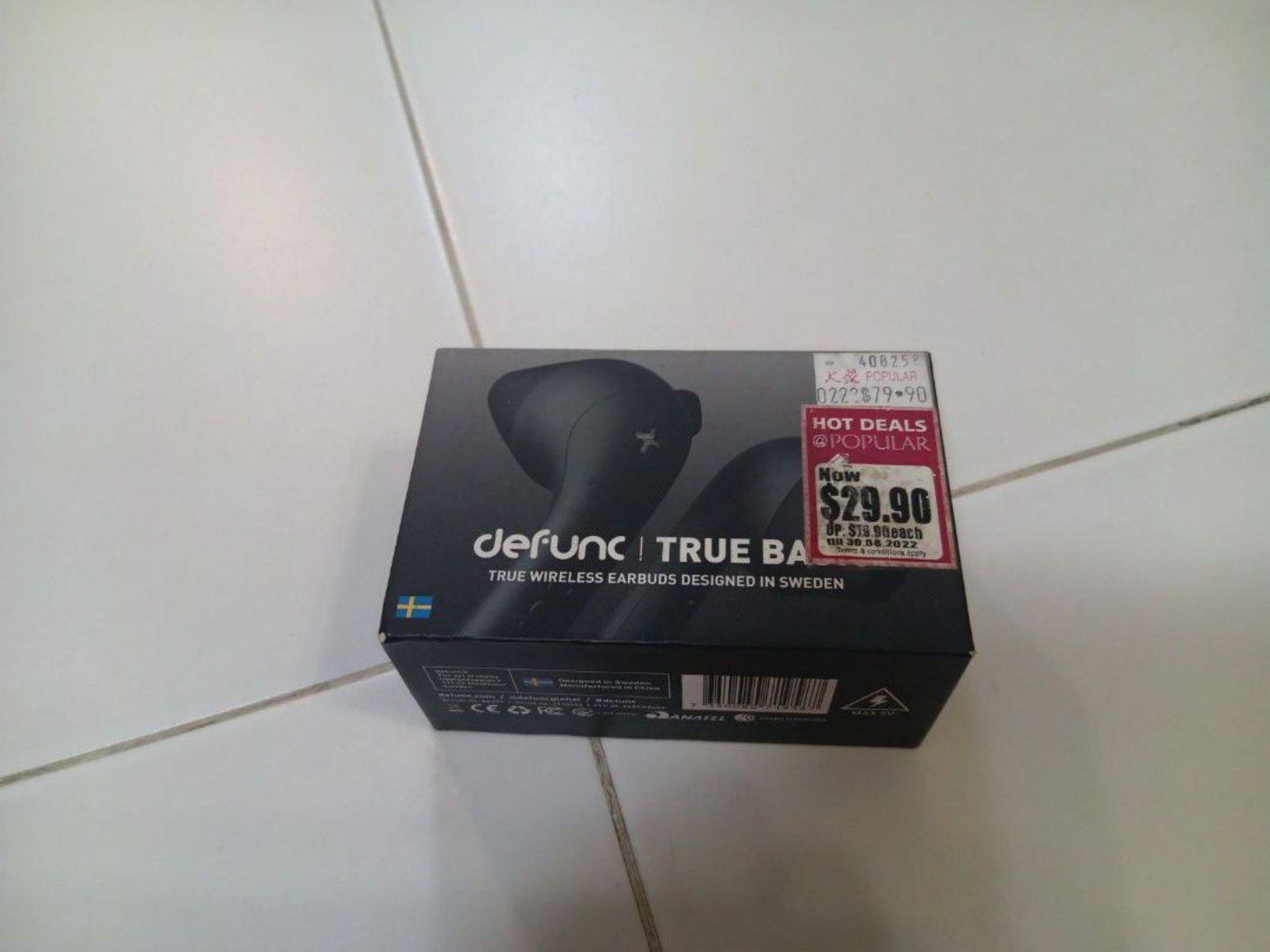 Defunc True Basic Wireless Earbuds - Dark blue65716039451265110