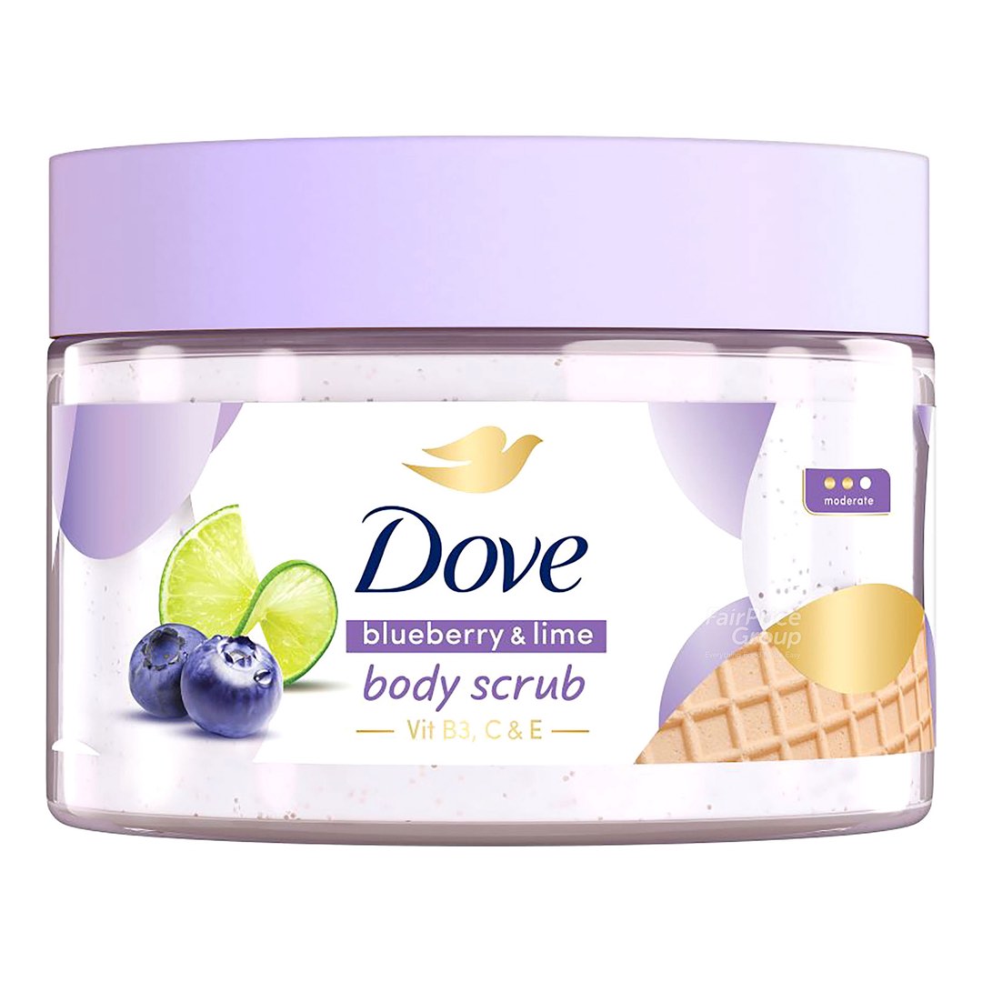 Dove Blueberry & Lime Body Scrub, Beauty & Personal Care, Bath & Body ...