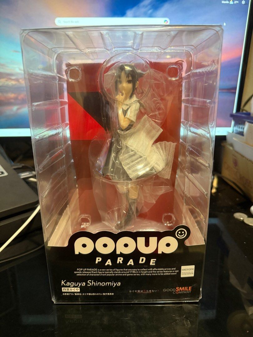 Figures for Kaguya-sama: Love is war (Category: Figurines & Statues) located in Manila. Submitted by jra156 (Listing ID 1388102964, Image 2). Description: Selling figures from the anime Kaguya-sama: Love is War from AmiAmi Japan Selling as a set for ₱1000 .