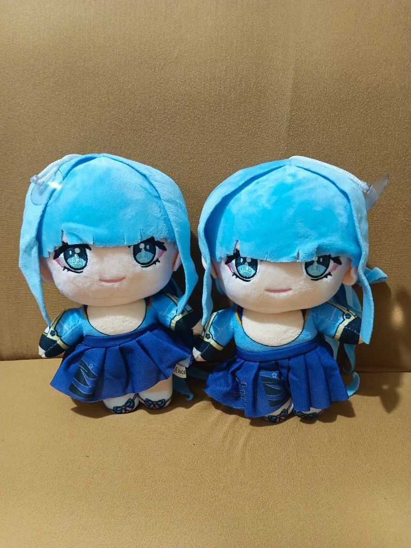 Genshin Characters Stuffed Toys (Category: Plushies & Soft Toys) located in Santa Rosa. Submitted by squishyfables (Listing ID 1388086520, Image 2). Description: Genshin Characters All Brand New 120 each Take All (7pcs) for 700.00.