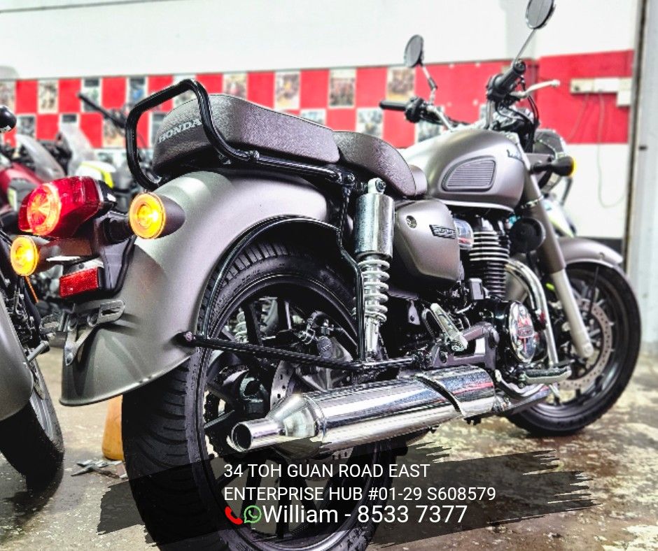 Motor Klasik Honda Ness Cb350 Honda CB350 H'ness DLX Pro On Road