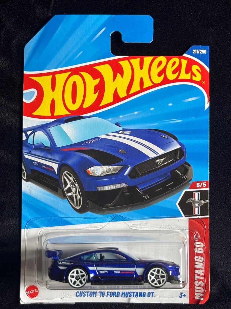 HOT WHEELS (Custom 18' Ford Mustang GT) (Category: Vehicle & Diecast Models) located in Manila. Submitted by mics.collections (Listing ID 1388088630, Image 1). Description: Prices are negotiable if buying 3pcs and above 🏁.