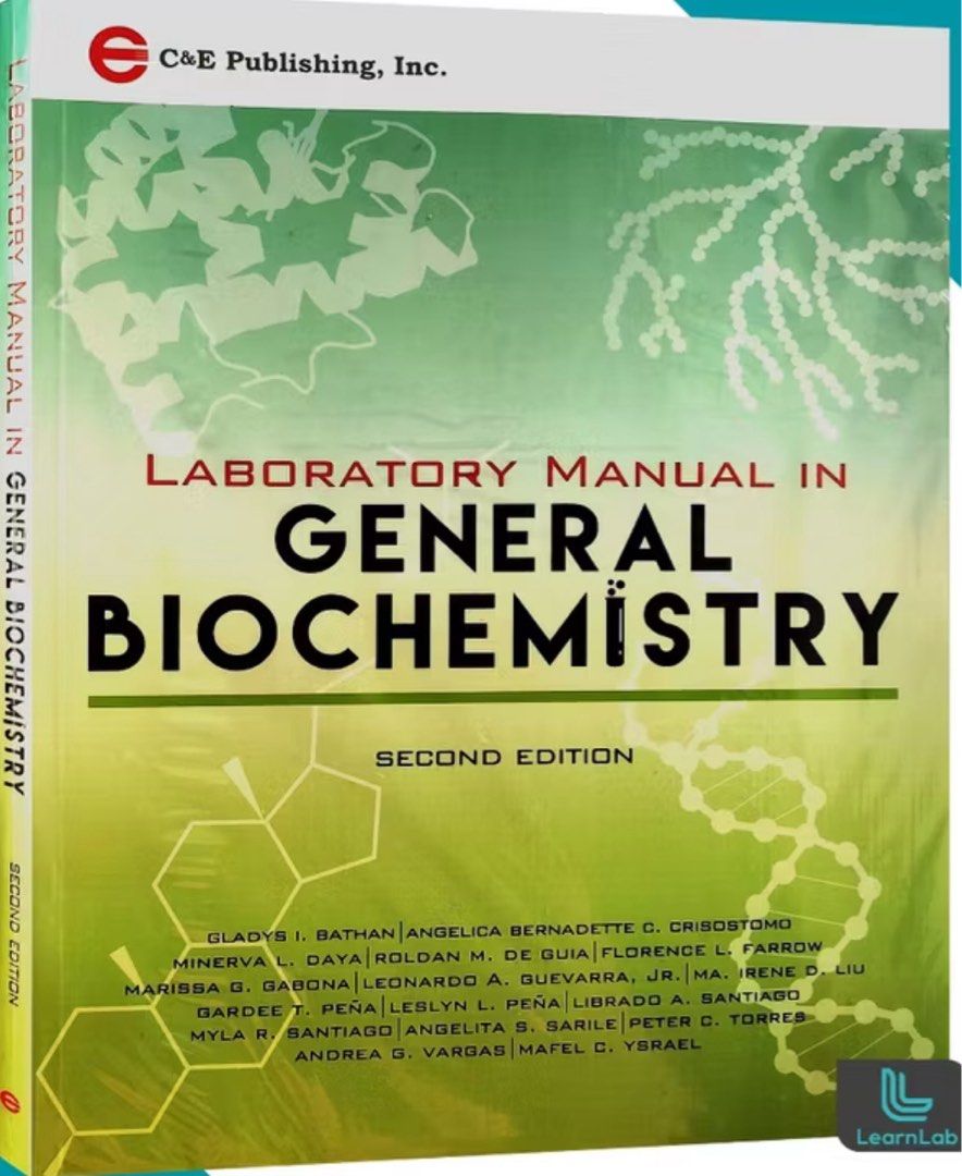 Laboratory Manual in General Biochemistry Second Edition - Medtech Books (Category: Textbooks) located in Manila. Submitted by ciespreloved (Listing ID 1388097893, Image 1). Description: .