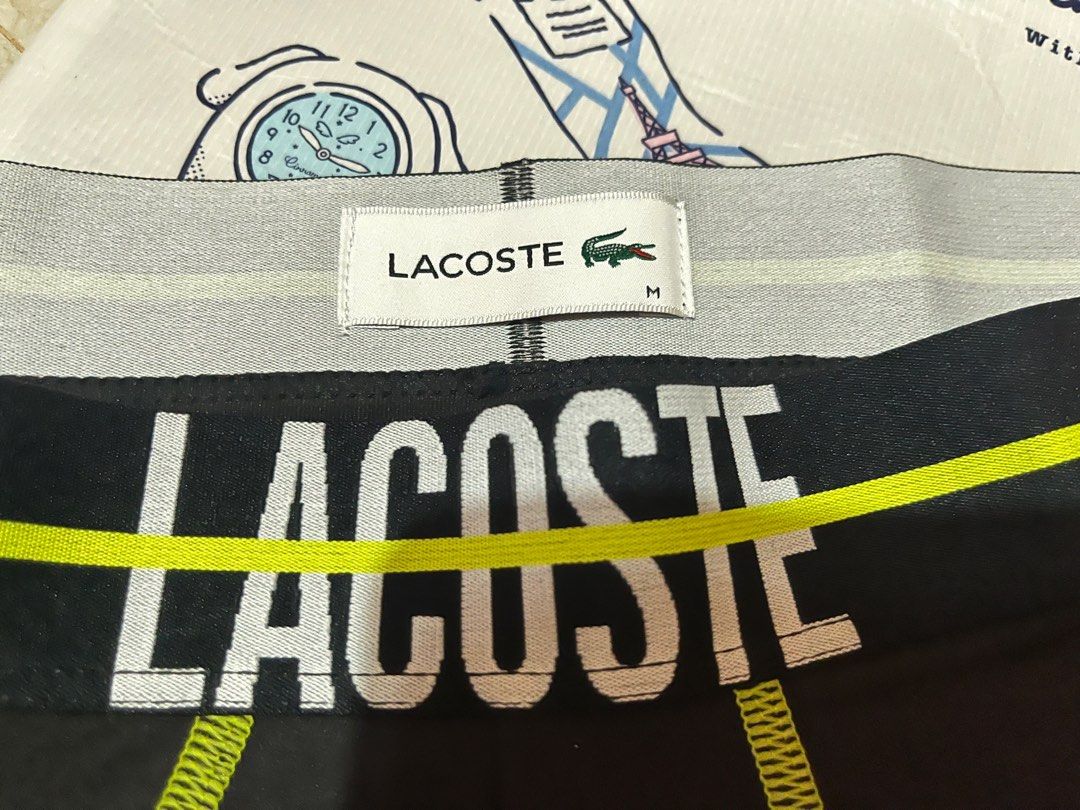Lacoste Boxer Black Medium (Category: Underwear) located in San Pablo. Submitted by roseperez (Listing ID 1376190152, Image 3). Description: Lacoste Boxer Black Size medium (33-35) Brandnew and authentic .