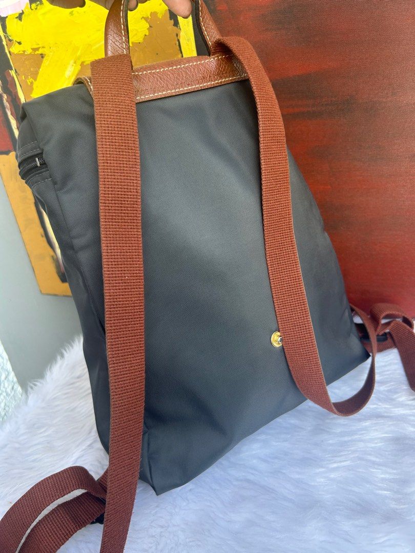 Longchamp Le Pliage Backpack (Category: Luxury Bags & Wallets) located in Pasig City. Submitted by angelsluxe.mnl (Listing ID 1387934743, Image 3). Description: ☑️ Comes with Authenticity Guarantee Card. ☑️We offer full refund of item if proven not authentic by professional authenticators (not by anybody’s opinion). ☑️Manage expectations when buying preloved items as there may be normal signs of use. All major flaws are declared. ☑️On hand and re