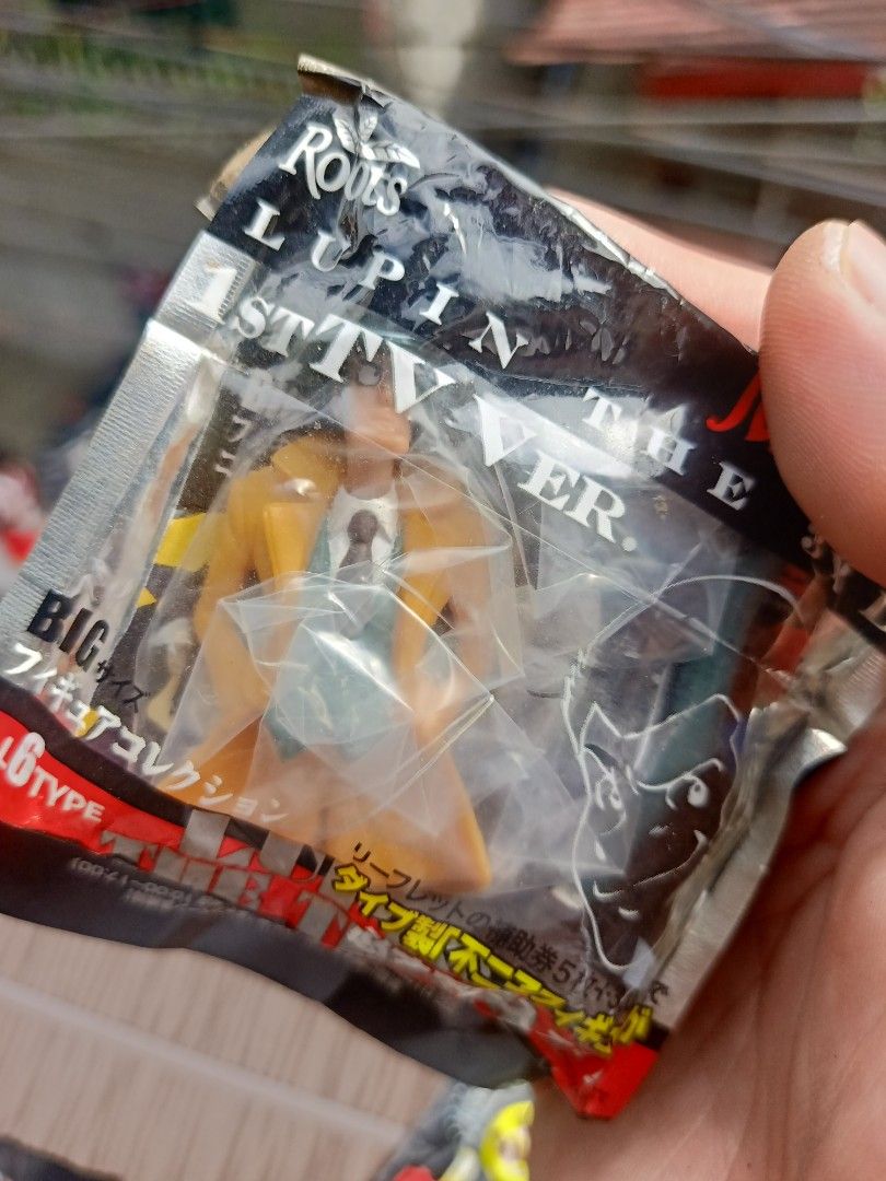 Lupin D third Collectibles (sealed) 350 (Category: Designer & Blind Box Toys) located in Manila. Submitted by jo_daph (Listing ID 1388042932, Image 3). Description: Lupin D third Collectibles (sealed) 350.