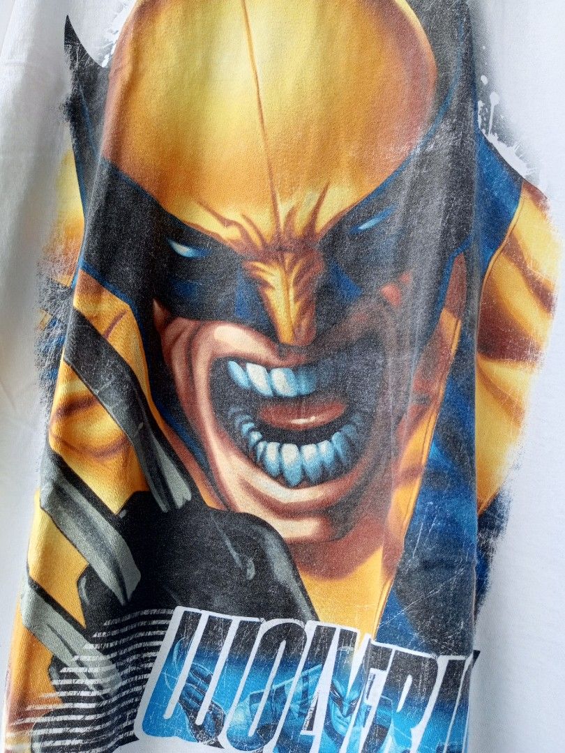 MARVEL MAD ENGINE WOLVERINE SOLO BIG FACE (Category: Tshirts & Polo Shirts ) located in Rizal. Submitted by richespe (Listing ID 1388077424, Image 3). Description: Rarely to see this kind of design Dimes: 24.5x29 Money Dimes Issues: No Issues Color Rate: 9.5/10 Excellent Condition: 10/10 Excellent ‼️‼️ Please manage your expectations since this item is thrifted not brandnew ‼️‼️Color May Vary Due To Lighting.
