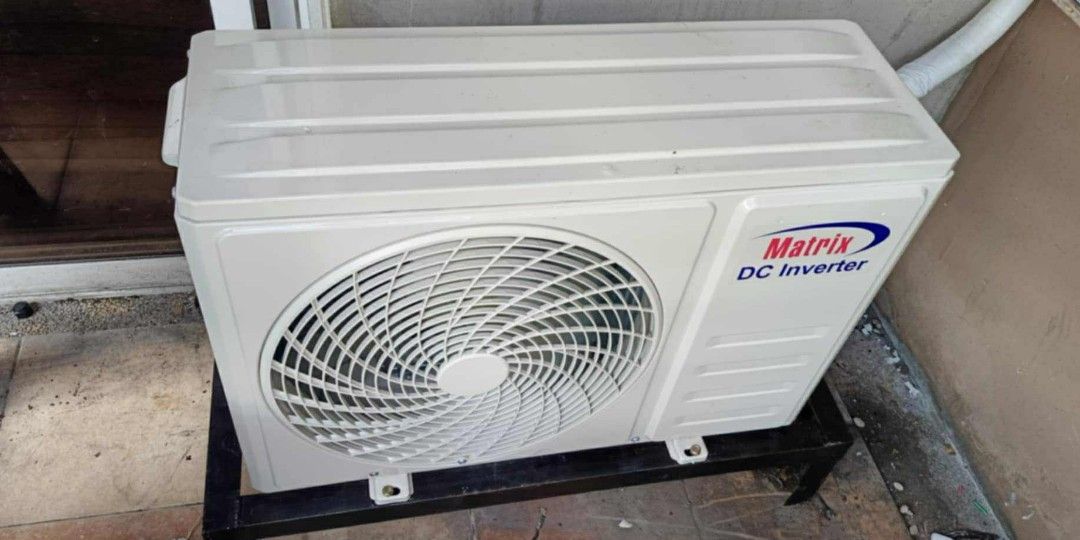 MATRIX DC INVERTER SPLIT TYPE AIRCON (Category: Air Conditioning and Heating) located in Quezon City. Submitted by airconph. (Listing ID 1388010026, Image 1). Description: SALE❗ SALE❗ (BRAND NEW UNITS) 💢Affordable Split Type Inverter AC with Free Installation plus Free Circuit Breaker 💥MATRIX DC INVERTER model: ▪️T-MX-CS25L2A - 1.0HP ▪️T-MX-CS35L2A - 1.5HP ▪️T-MX-CS51L2A - 2.0HP ▪️T-MX-CS70L2A - 2.5HP ✔️Brand New Sealed with Warranty ✔️Lower Pr
