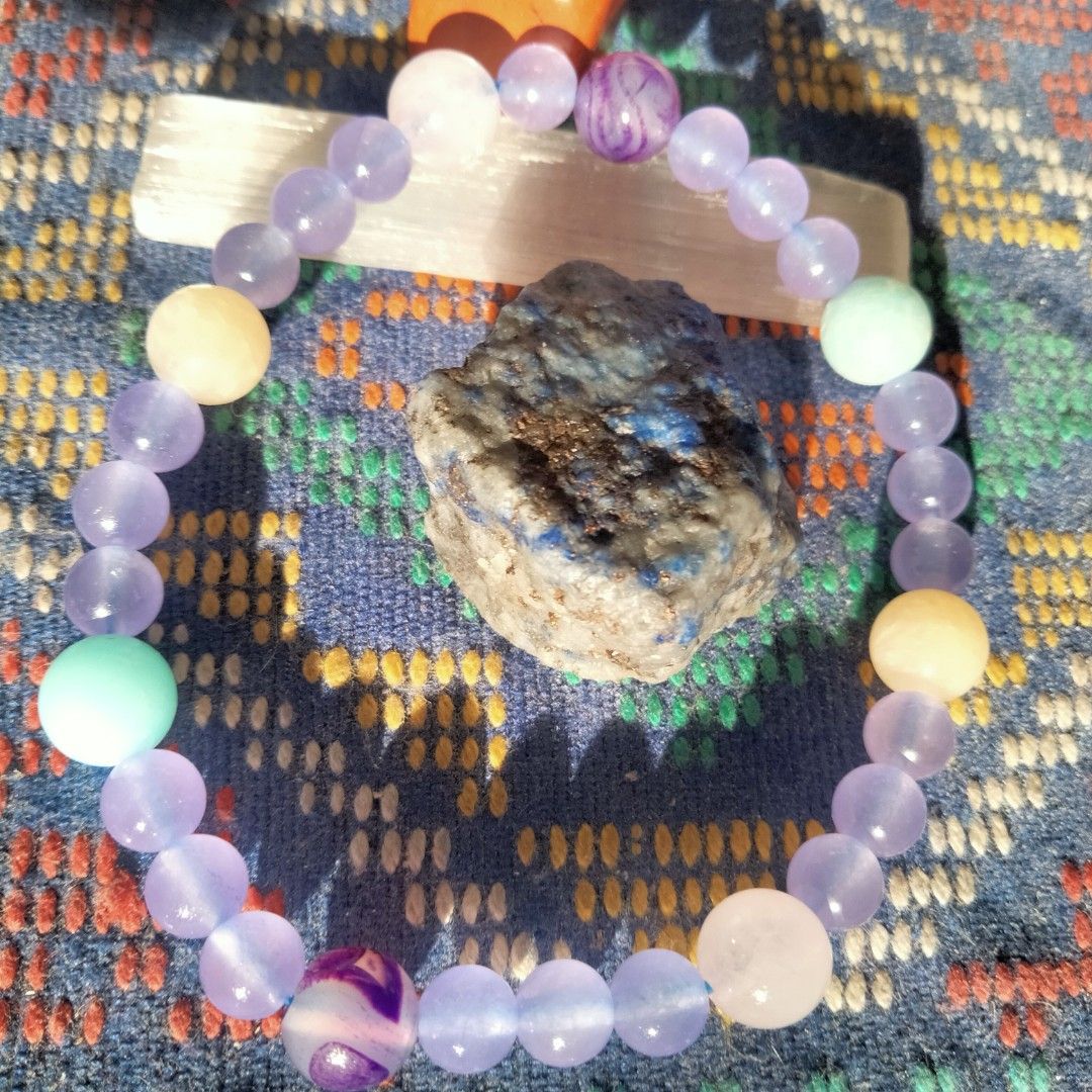 PASTEL DELIGHT Handmade Crystal Bracelet (Category: Bracelets) located in Quezon City. Submitted by jeromeherrera2006 (Listing ID 1388031722, Image 3). Description: Perfect for Ghost Month! During Ghost Month, it’s best to avoid black and red as they are believed to attract spirits. Instead, wear bright and cheerful colors like yellows, pinks, and pastels to encourage positive energy and luck. This handmade bracelet combines soft, uplifting color