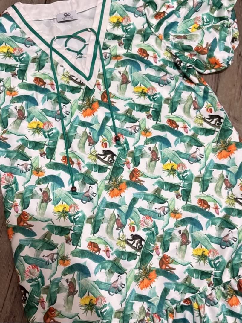Plains and Prints dress (Category: Dresses) located in Quezon City. Submitted by cca15 (Listing ID 1387961102, Image 2). Description: Plains and Prints dress Large on tag Used only No runs.