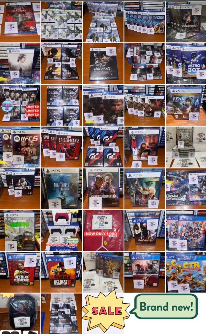 PS5,PS4,PS5 Controller, PS5 Bag ( Individual Prices Listed Below ) (Category: PlayStation) located in Quezon City. Submitted by clostitchotaku100 (Listing ID 1387983207, Image 1). Description: 📍 Location: Wilsonville Subdivision, Project 6, Quezon City ☑️ All Brand New & Sealed ☑️ 100% Authentic 💸Payment Methods: GCash, Maya, BPI, BDO 🏡Pick Up: At our location 🛵Shipping: Lalamove / Grab / LBC / J&T (Buyer’s Expense) ☑️ You can book & pay when