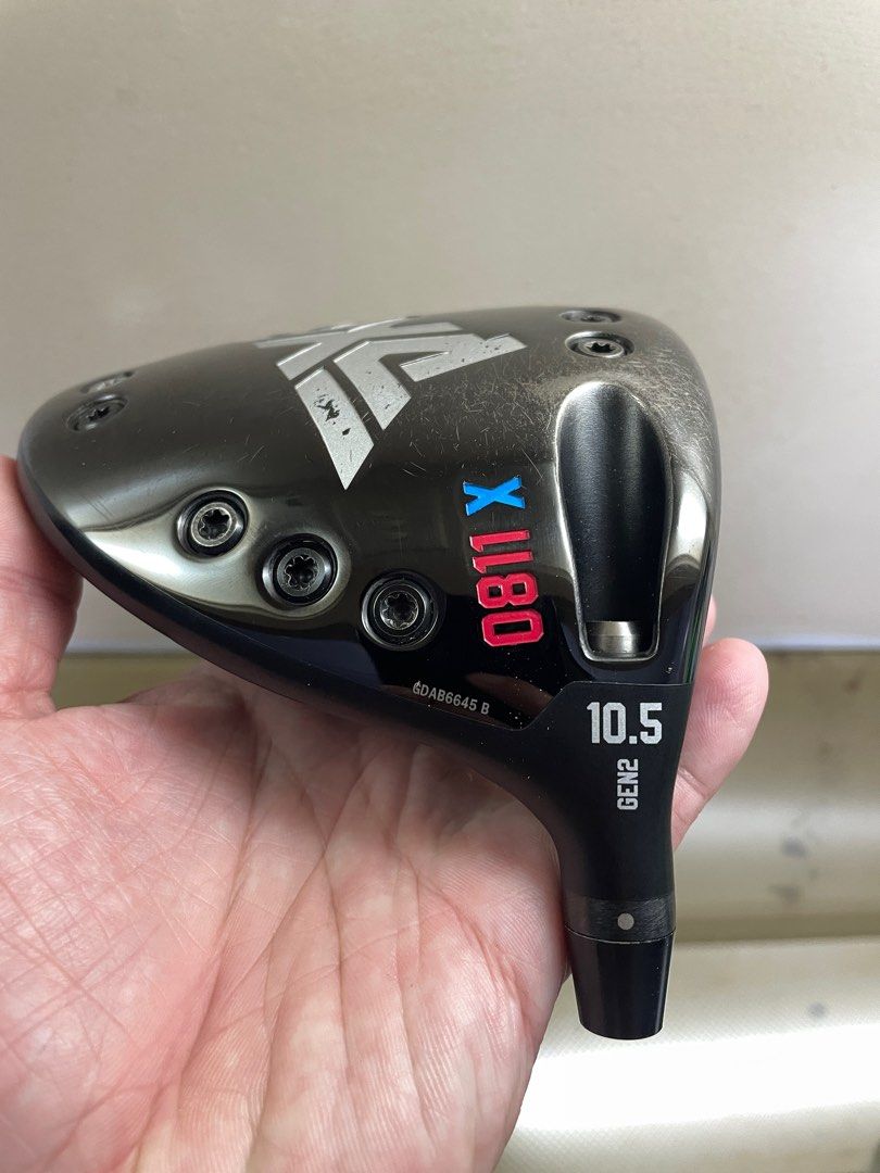 PXG 0811 x driver head (Category: Golf) located in Manila. Submitted by kyleramooos (Listing ID 1387961050, Image 2). Description: Pxg 0811 x driver head 10.5 degrees With adaptor and headcover.