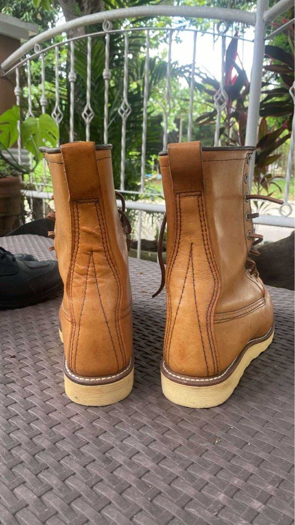 RED WING 9877 - AS NEW (Category: Boots) located in Baguio. Submitted by kickflips (Listing ID 1388058811, Image 2). Description: 10 MENS - NO ISSUE SLIGHTLY USED .