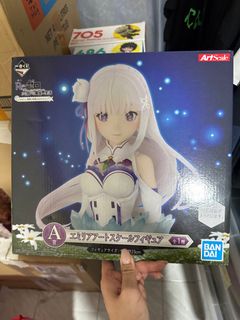 Figura Emilia Luminasta 21 Cm - Re:Zero - Pack Mofumofu - SEGA GOODS