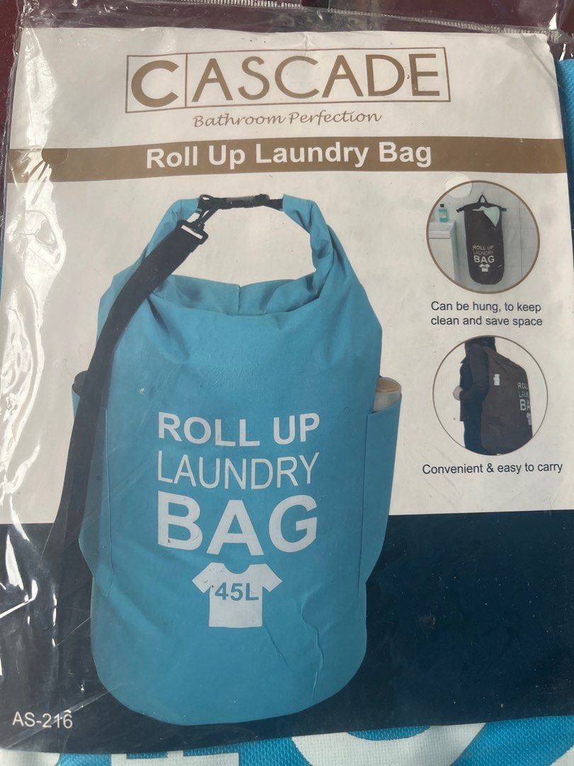 Roll Up Laundry Bag (Category: Laundry Baskets) located in Manila. Submitted by propertyshopmanila (Listing ID 1388034593, Image 2). Description: Travel Laundry bag.