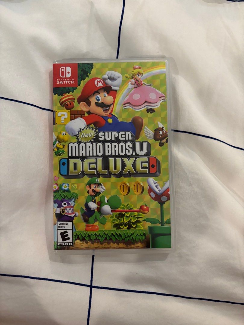 Super Mario Bros.U Deluxe Nintendo Switch Game (Category: Nintendo) located in Rizal. Submitted by lulu.pieces (Listing ID 1387954249, Image 1). Description: SRP 3K Just opened.