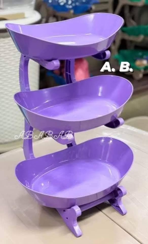 Ube/Violet Fruit Tray (Category: Food Organization & Storage) located in Manila. Submitted by onlineshoppersph (Listing ID 1387979647, Image 3). Description: Cash On Deliver - Metro Manila - Delivery Fee/Handling Fee shouldered by BUYERS - DF/HF depends on BUYERS Location LALAMOVE PICK UP - Cash on Deliver - Metro Manila & Nearby DELIVER THRU COURIER, CARGO & BUS - Provincial Buyers - Payment 1st Thank You.